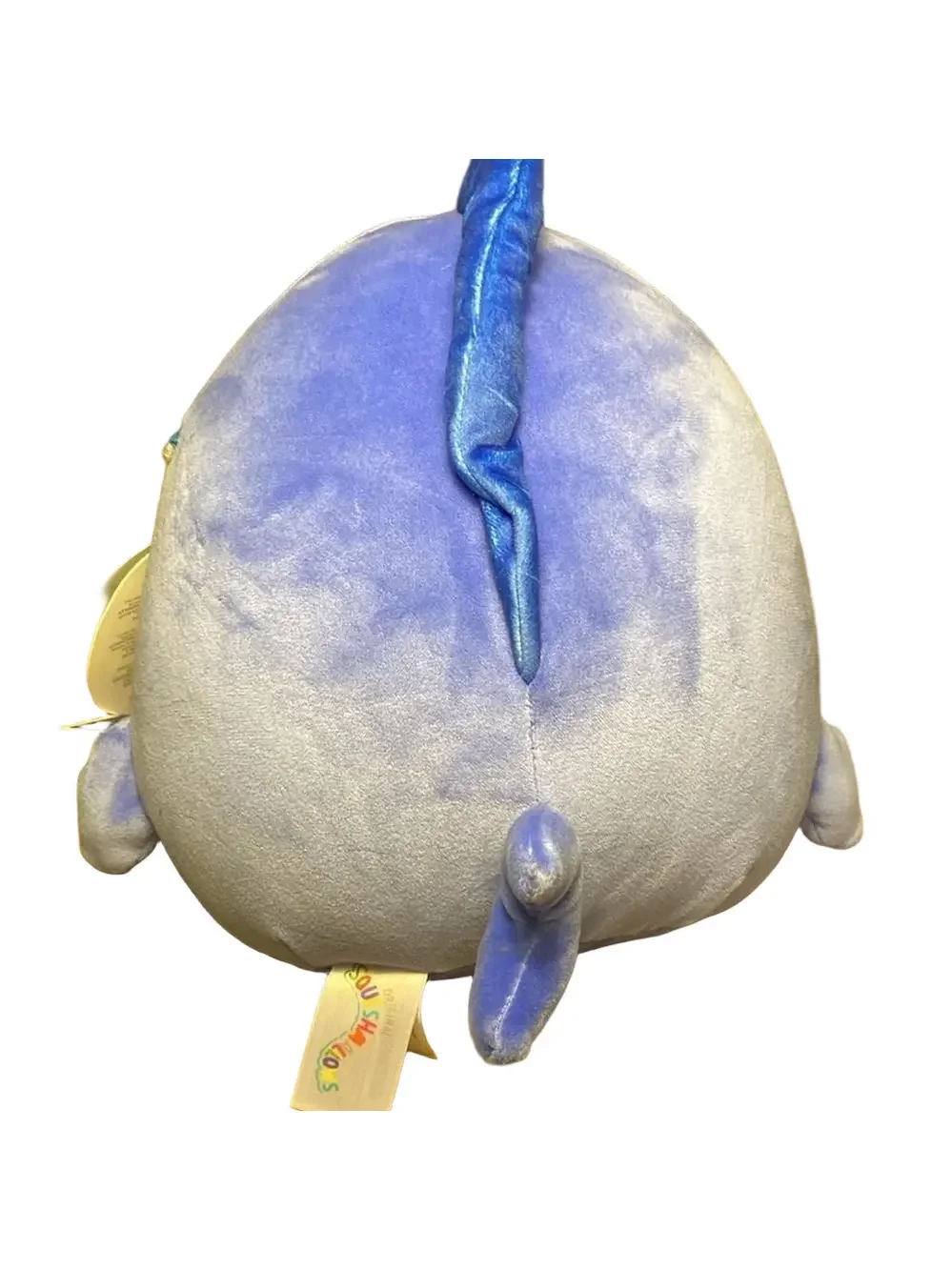 Squishmallows Swish the Swordfish 8” Plush Blue Yellow Sea Life NWT